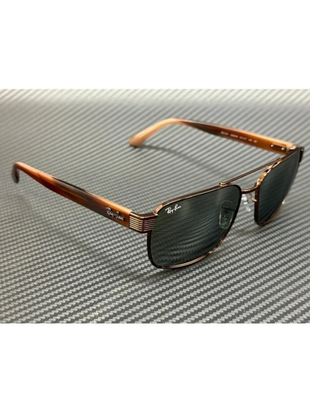 New Ray-Ban Men Copper (Note that color pattern may differ) Sunglasses 58-17-145